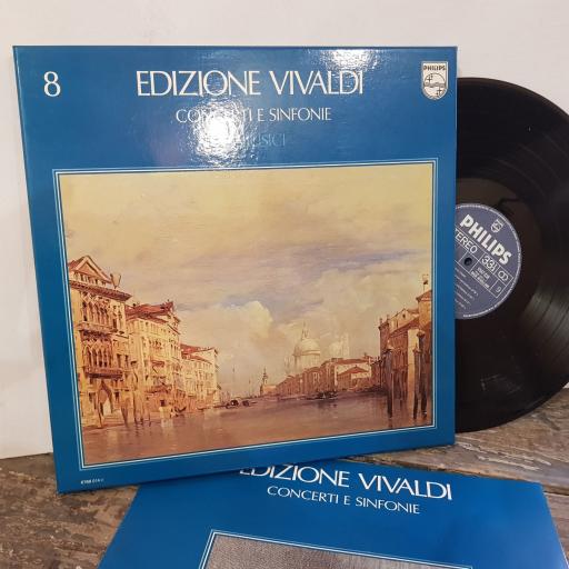 VIVALDII MUSICI Concerti e sinfonie, VOL. 8 6x 12" vinyl LP. 6768014.