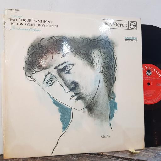 TCHAIKOVSKY Pathetique symphony, 12" vinyl LP. SB6550.