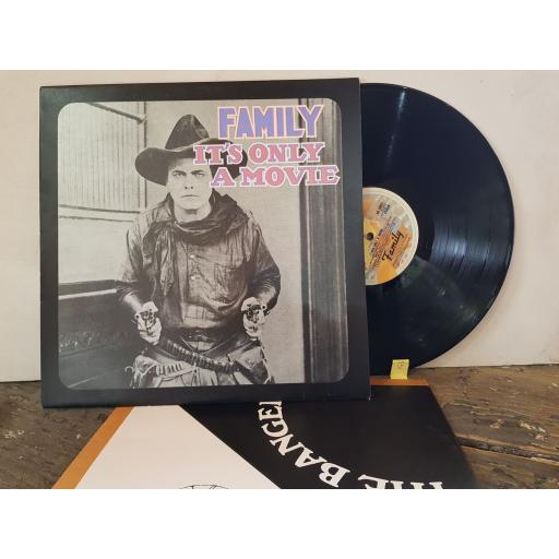 FAMILY It's only a movie 12" vinyl LP  RA58501