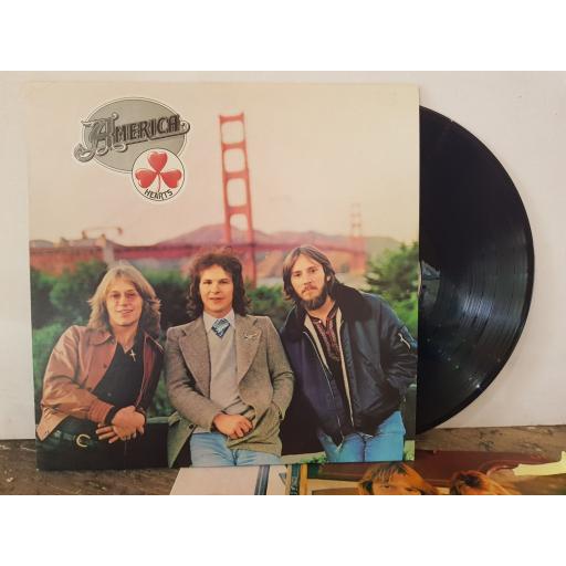AMERICA Hearts, 12" vinyl LP. K56115