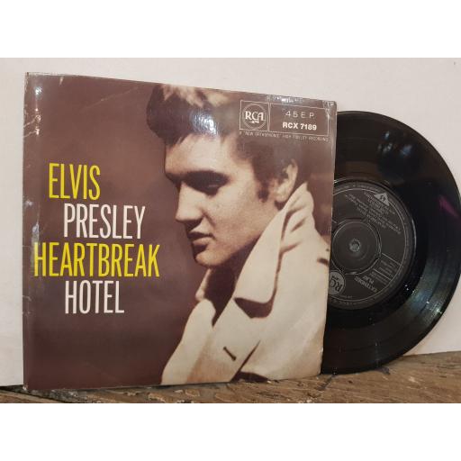 ELVIS PRESLEY Heartbreak Hotel. I was the one. Money Honey. I forgot to remember to forget. 7" VINYL EP. RCX7189