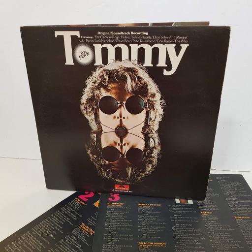 THE WHO tommy the movie. Original soundtrack album recording featuring Eric Claptopn, Roger Daltrey, Elton John, Tina Turner. 2657014.