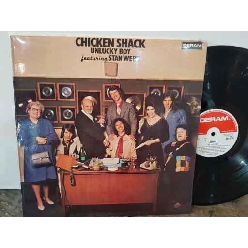 CHICKEN SHACK FEATURING STAN WEBB Unlucky boy, 12" vinyl LP. SML1100