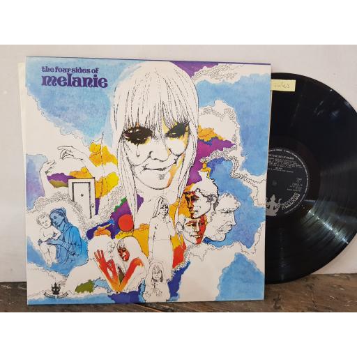 MELANIE The four sides of melanie, 2x 12" vinyl LP compilation. 2366011