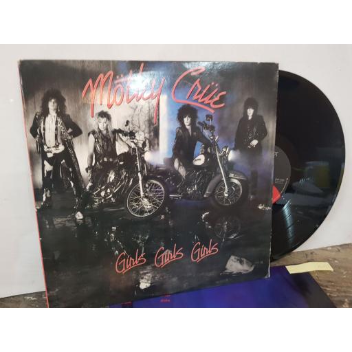 MOTLEY CRUE Girls, girls, girls, 12" vinyl LP. 607251