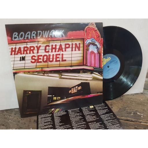 HARRY CHAPIN Sequel, 12" vinyl LP. SEPC84996