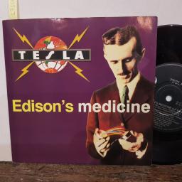 TESLA Edison's medicine, Had enough, 7" vinyl single. GFS13