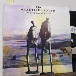 THE BEAUTIFUL SOUTH Let love speak up itself, Danielle steele (the enemy within), 7" vinyl single. GOD53