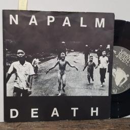 NAPALM DEATH. the curse. musclehead your achievement. 7" vinyl SINGLE. 7MOSH8