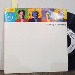 LEVEL 42 running in the family. dream crazy. 7" vinyl SINGLE. POSP842