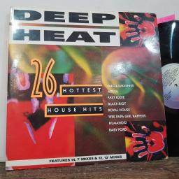 VARIOUS Deep heat, 2x 12" vinyl LP compilation. STAR2345