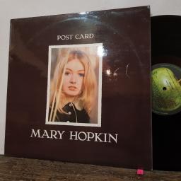 MARY HOPKIN Post card, 12" vinyl LP. SAPCOR5