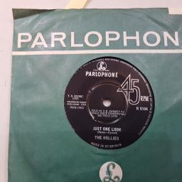 THE HOLLIES Just one look, Keep off that friend of mine, 7" vinyl single. R5104