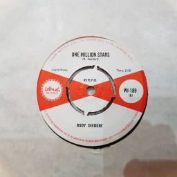 RUDY SEEDORF One million stars, Mr blue, 7" vinyl single. WI189