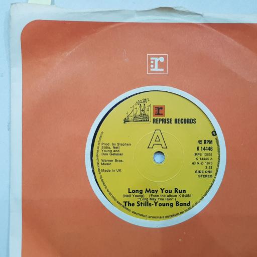THE STILLS-YOUNG BAND Long may you run, 12/8 blues (all the same), 7 vinyl single. K14446