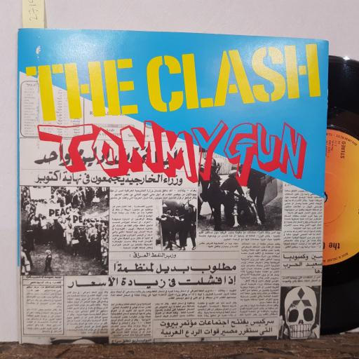 THE CLASH Tommy gun, 1-2 crush on you, 7" vinyl single. SCBS6788