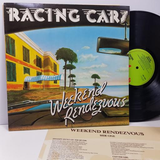 RACING CARS Weekend rendezvous, 12" vinyl LP. CHR1149