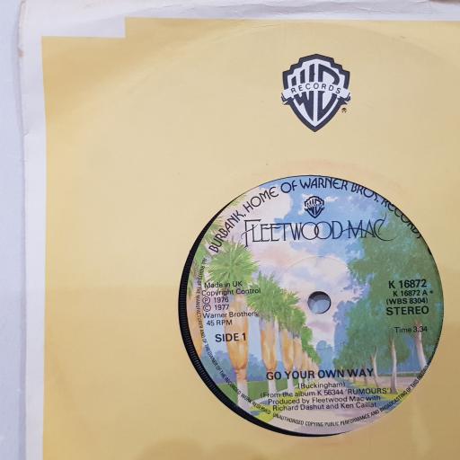 FLEETWOOD MAC Go your own way, Silver springs, 7" vinyl single. K16872