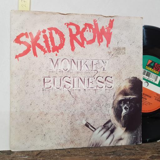 SKID ROW Monkey business, Slave to the grind, 7" vinyl single. A7673