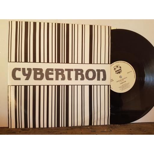 CYBERTRON turntables do it. right on time. 12" vinyl single. WDTR101