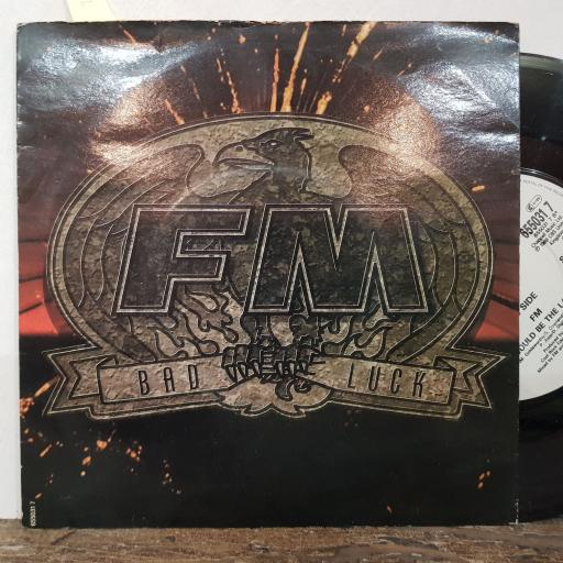 FM bad luck. this could be the last time. 7" vinyl SINGLE. 6550317