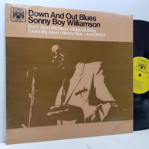 SONNY BOY WILLIAMSON Down and out blues, 12" vinyl LP. MAL662