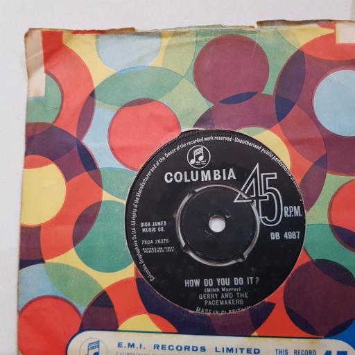 GERRY AND THE PACEMAKERS Away from you, How do you do it?, 7" vinyl single. DB4987