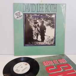 DAVID LEE ROTH damn good & stand up W7753W. 7" VINYL