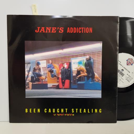 JANES ADDICTION been caught stealing REMIX VERSION. 12" vinyl EP. W0011T.