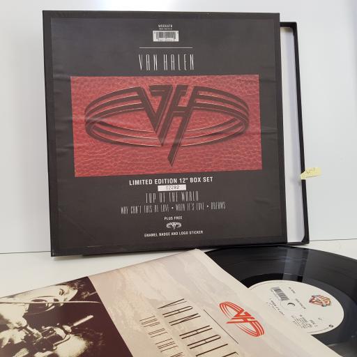 VAN HALEN top of the world LTD EDITION NUMBERED BOX. 4 TRACK VINYL 12" EP. W0066TB
