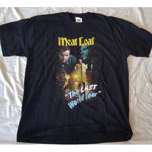 MEAT LOAF, original tour t-shirt THE LAST WORLD TOUR