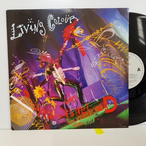 LIVING COLOUR love rears its ugly head. 12" vinyl EP. 6565936.