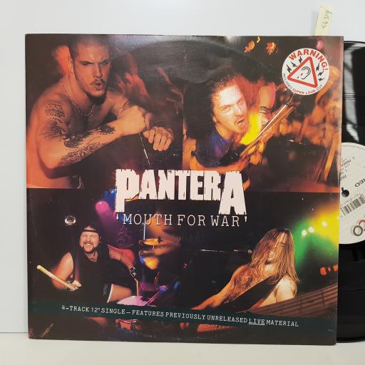 PANTERA mouth for war. 4 track 12" vinyl EP. A5845T.