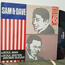 SAM AND DAVE Soul man, 12" vinyl MAXI-SINGLE. 128604