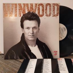 STEVE WINWOOD Roll with it, 12" vinyl LP. V2532