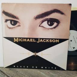 MICHAEL JACKSON Black or white, 12" vinyl LP. 6575986