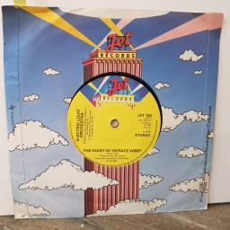 ELECTRIC LIGHT ORCHESTRA The diary of horace wimp, 7" vinyl single. JET150