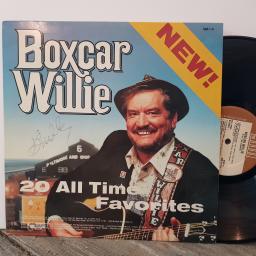 BOXCAR WILLIE 20 all time favourites, 12" vinyl LP compilation. SMI141H