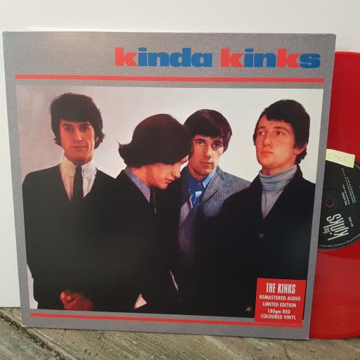 THE KINKS Kinda kinks, 12" PINK vinyl LP. 88875113241