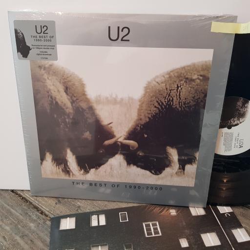 U2 The best of 1990-2000, 2X 12" vinyl LP compilation. U213