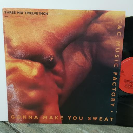 C&C MUSIC FACTORY Gonna make you sweat (everybody dance now), 12" vinyl LP. 6564546