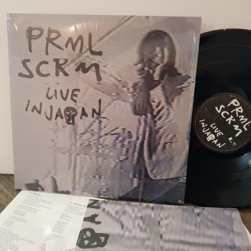 PRML SCRM Live in japan. PRIMAL SCREAM, 2x 12" vinyl LP WITH POSTER. 88875188711