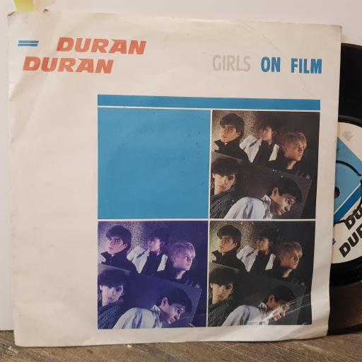 DURAN DURAN Girls on film, 7" vinyl single. EMI5206