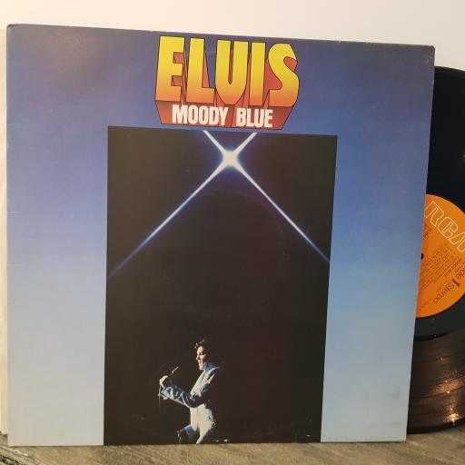 ELVIS PRESLEY Moody blue, 12" vinyl LP. PL12428