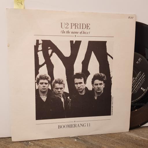 U2 Pride (in the name of love), 7" vinyl single. IS202