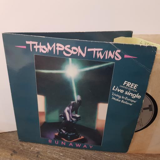 THOMPSON TWINS Runaway, 2X 7" vinyl single. TEE5
