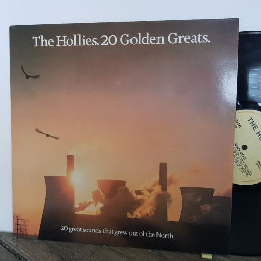 THE HOLLIES 20 golden greats, 12" vinyl LP. EMTV11
