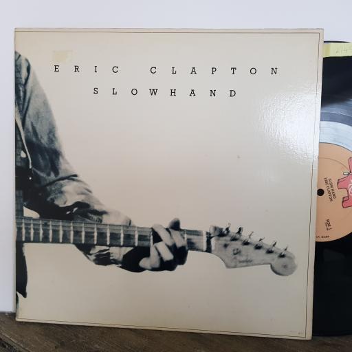 ERIC CLAPTON Slow hand, 12" vinyl LP. RSO DELUXE 2479