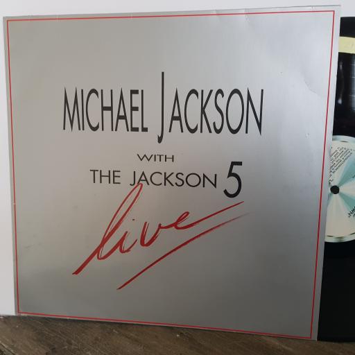 MICHAEL JACKSON with the JACKSON 5 Live!, 12" vinyl LP. WL72641