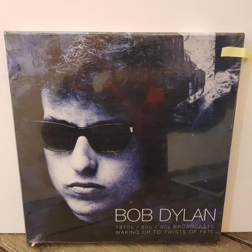 BOB DYLAN 1970s/80s/90s broadcasts: waking up to twists of fate, 3X 12" vinyl LP. LETV243LP